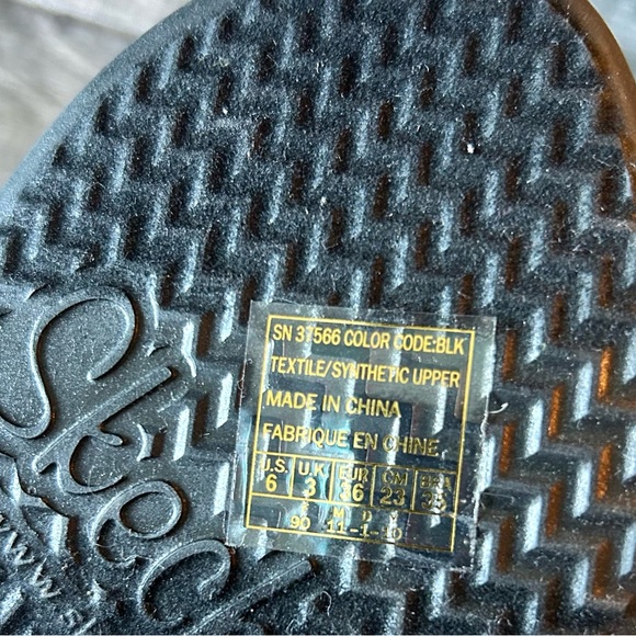 New Skechers Cali Black Women’s Wedge Sandals - Picture 4 of 4